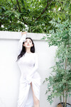 Album: Sự Quyến Rũ Quý Phái Với Chiếc Đầm Trắng Tinh Khiết