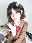 Em loli mình dây vú lồn non khoe hàng thủ dâm