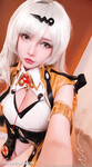 Gái Việt Potato Godzilla cosplay Yixuan từ Zenless Zone Zero