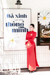Áo dài đỏ