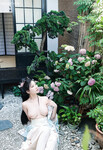 Cổ trang tiểu thư lá ngọc cành vàng cực đẹp
