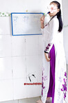 áo dài trông cuốn quá
