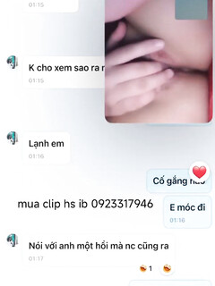 Mua clip hs thủ dâm ib